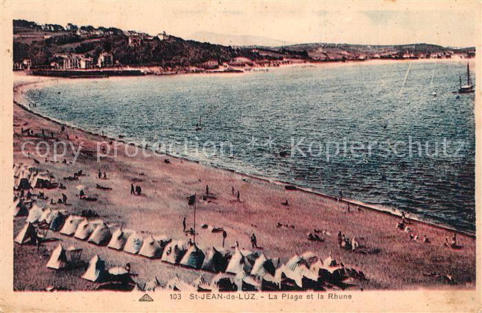 Saint-Jean-de-Luz La Plage et la Rhune