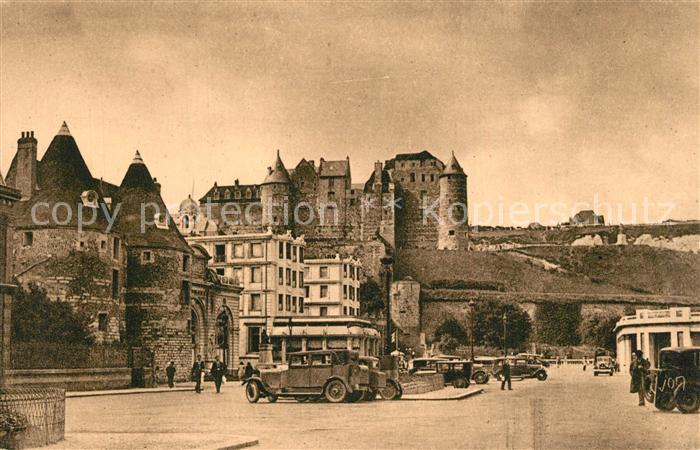 Dieppe 76 Les Tourelles et le vieux Chateau
