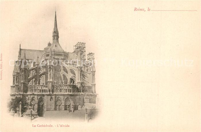 Reims Champagne Ardenne Cathedrale Abside
