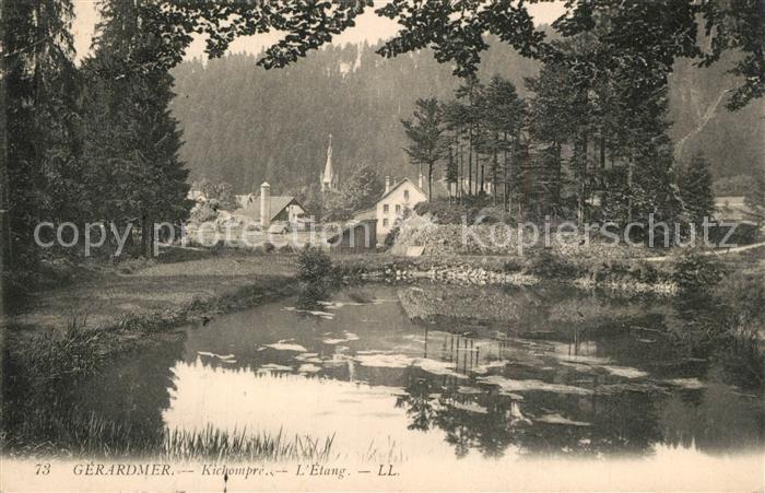 Gerardmer Vosges Relais de KichomPre Etang