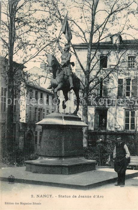 Nancy Lothringen Statue de Jeanne d Arc Monument