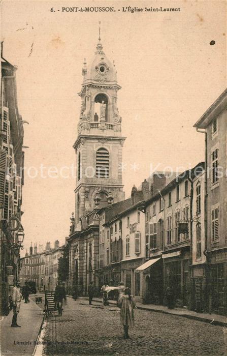 Pont-a-Mousson Eglise Saint Lauren