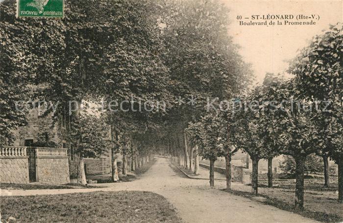 Saint-Leonard-de-Noblat Boulevard de la Promenade