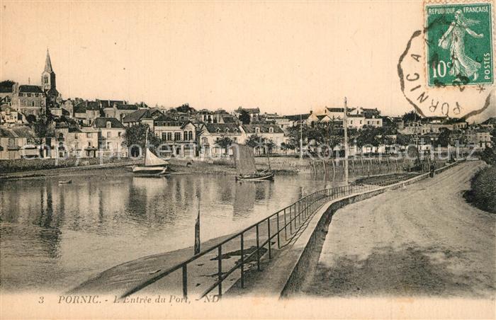 Pornic Entrée du Port