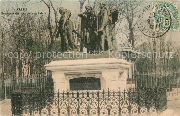 Calais Monument des Bourgeois de Calais