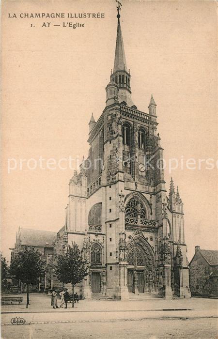 Ay Marne Eglise Kirche