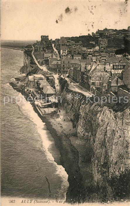 Ault Somme Vue prise de la Falaise