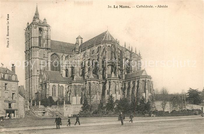 Le Mans Sarthe Cathedrale Abside