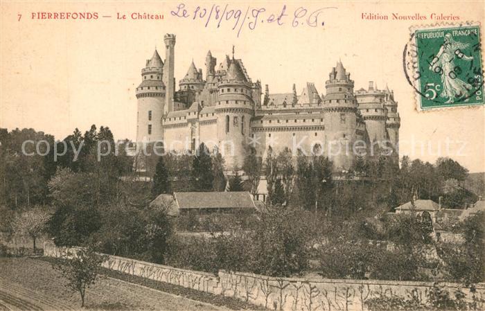 Pierrefonds Oise Chateau Schloss