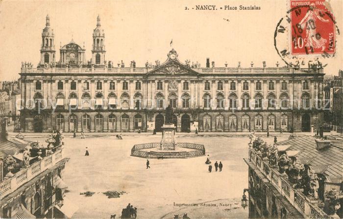 Nancy Lothringen Place Stanislas Monument