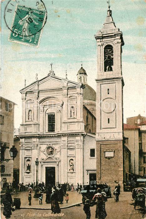 Nice Alpes Maritimes Cathedrale