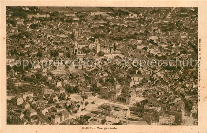 Dijon 21 Vue aérienne