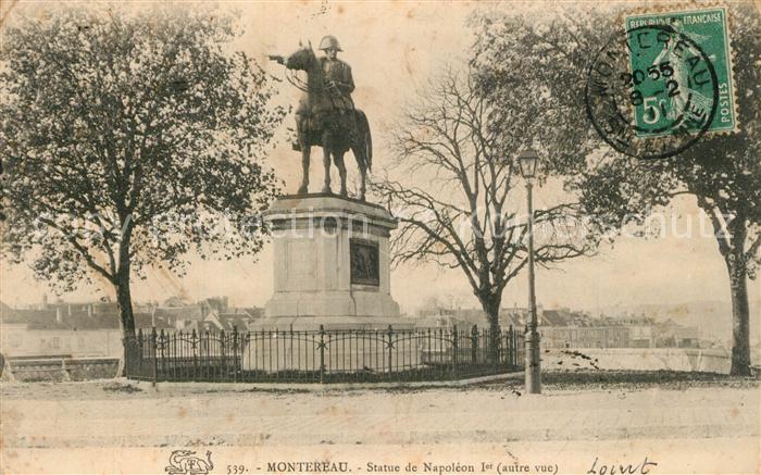 Montereau Loiret Statue de Napoléon Ier Monument