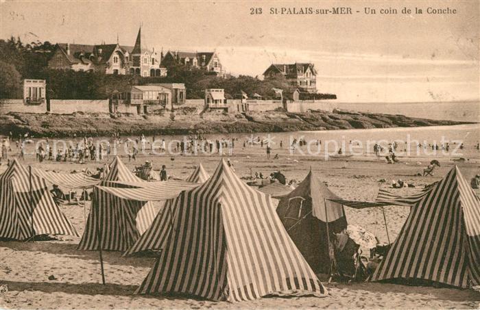 Saint-Palais-sur-Mer Un coin de la Conche Plage