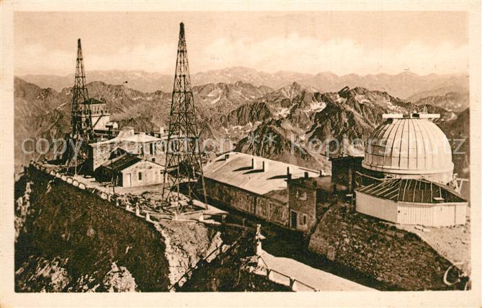 Bagneres-de-Bigorre Pic du Midi Observatoire Fernsicht Alpe