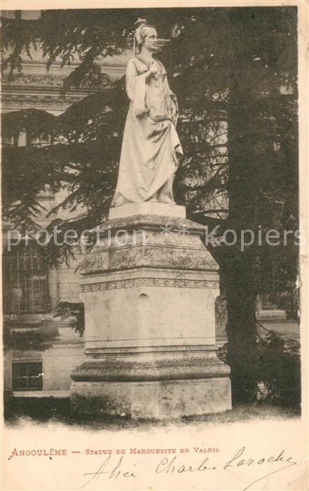 Angouleme Statue de Marguerite de Valois Monument
