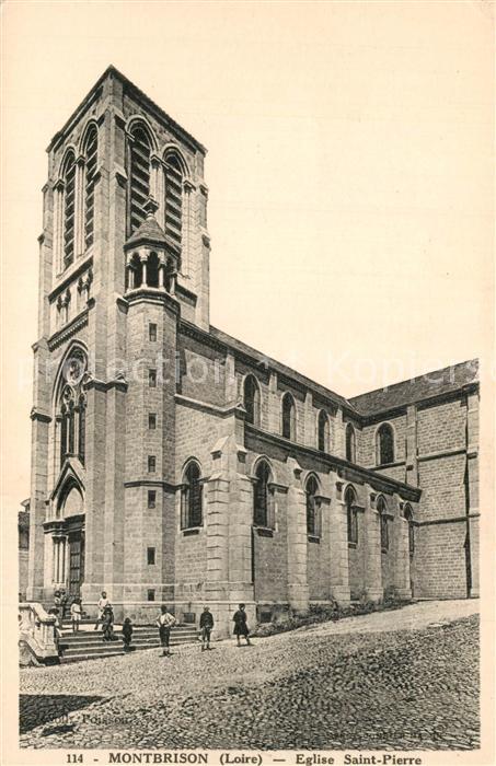 Montbrison Loire Eglise Saint Pierre