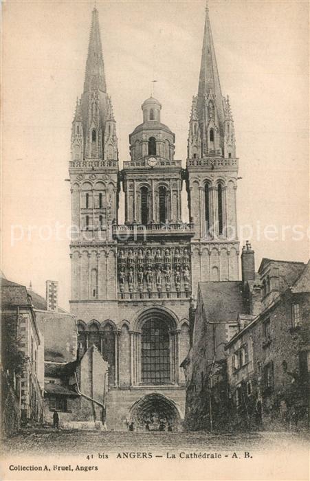 Angers La Cathedrale