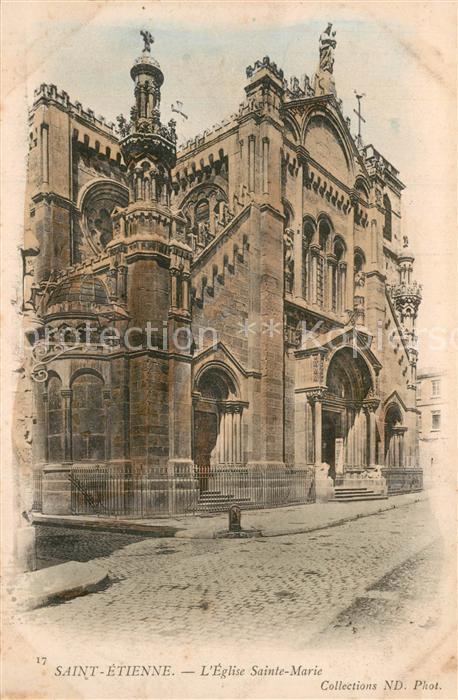 Saint-Etienne 42 Loire Eglise Saint Marie