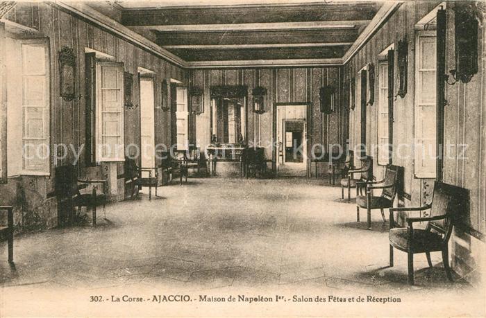 Ajaccio Maison de Napoléon Ier Salon des Fêtes et de Réception