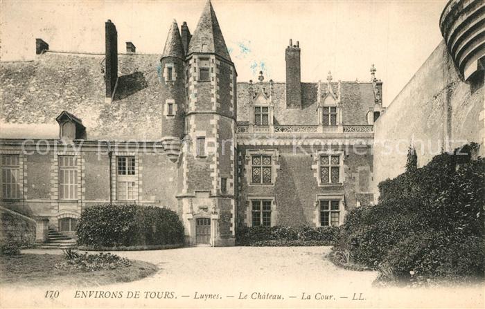 Luynes Indre-et-Loire Chateau la Cour