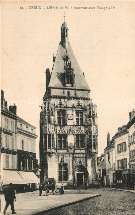 Dreux Hôtel de Ville Rathaus