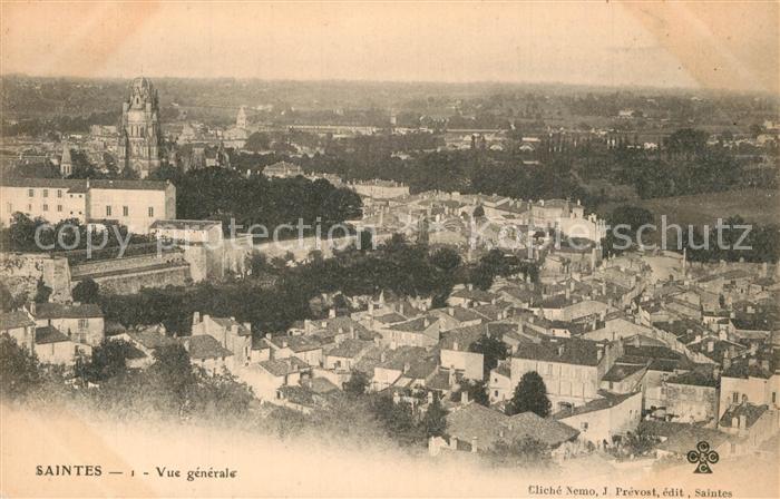 Saintes Charente-Maritime Vue Generale de la ville