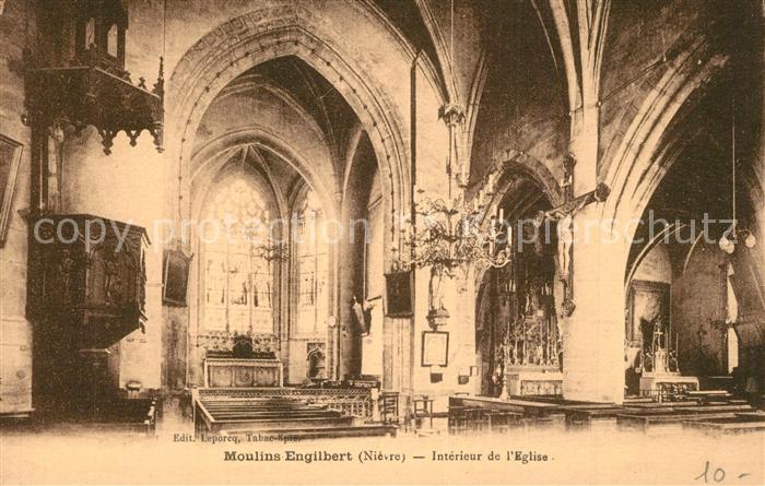 Moulins-Engilbert Intérieur de l'Eglise