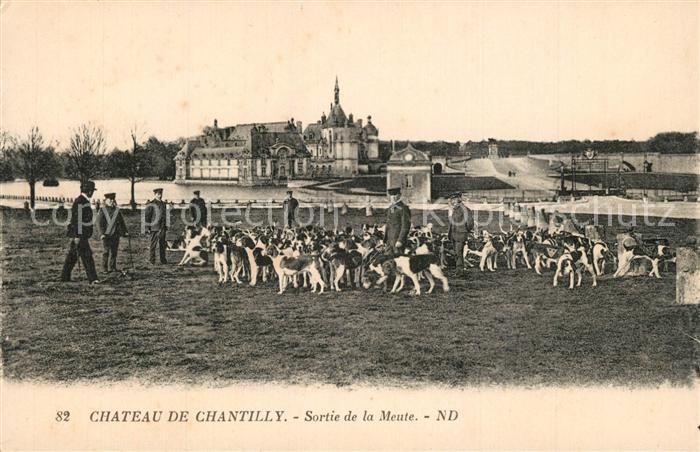Chantilly Oise Chateau Sortie de la Meute