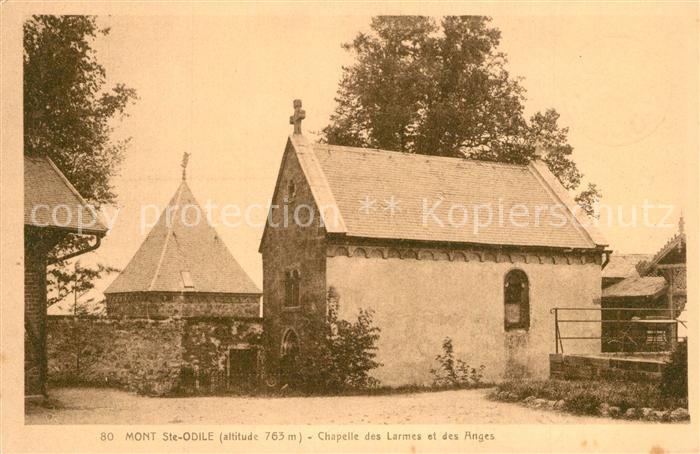 Mont-Sainte-Odile Mont-Ste-Odile Chapelle des Larmes et des Anges