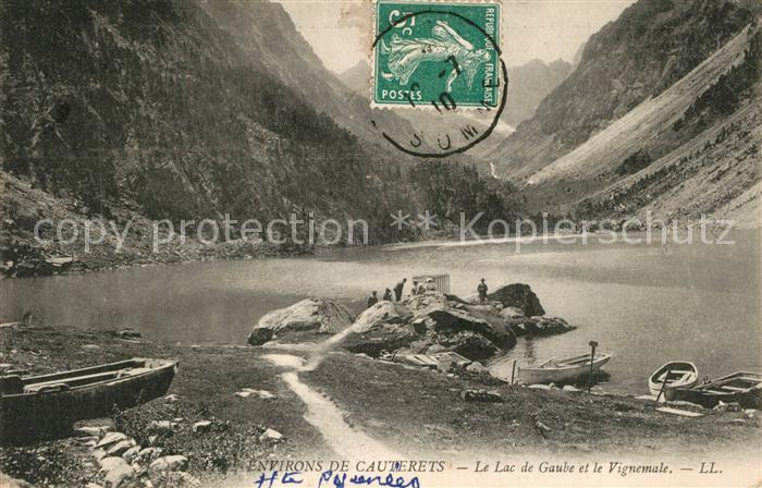 Cauterets Lac de Gaube et le Vignemale Pyrénées