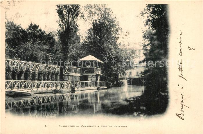 Saint-Maurice Creteil Bras de la Marne