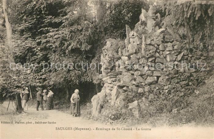 Saulges Ermitage de Saint Céneré La Grotte