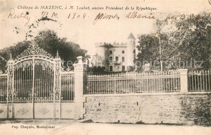 Chateauneuf-de-Mazenc Chateau de Mazenc