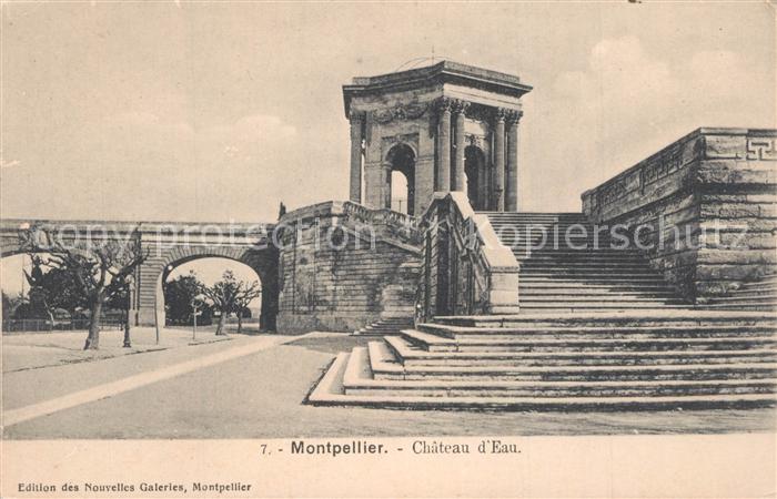 Montpellier Herault Chateau d_Eau