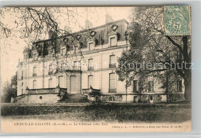 Gurcy-le-Chatel Chateau Schloss