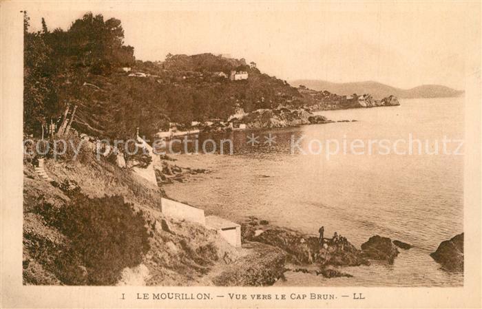 Le Mourillon  Toulon-sur-Mer 83 Var Vue vers le Cap Brun Côte d Azur