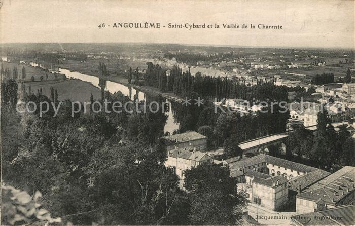Angouleme Saint Cybard et la Vallee de la Charente