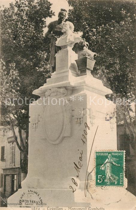 Cavaillon Monument Gambetta