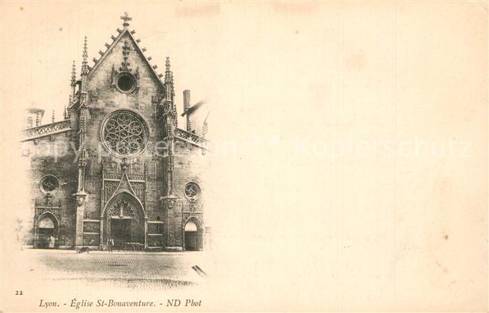 Lyon France Egise Saint Bonaventure