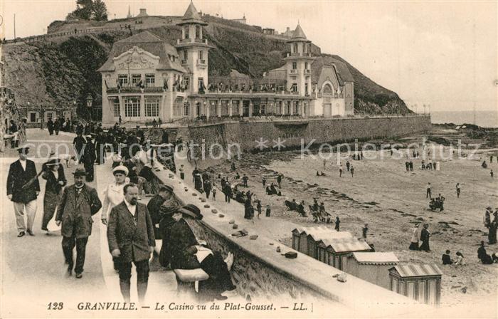 Granville Manche Casino vu du Plat Gousset