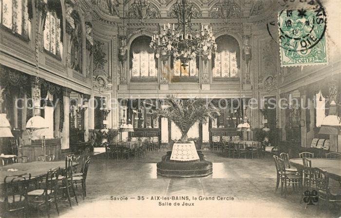 Aix-les-Bains Grand Cercle Salle de Jeux