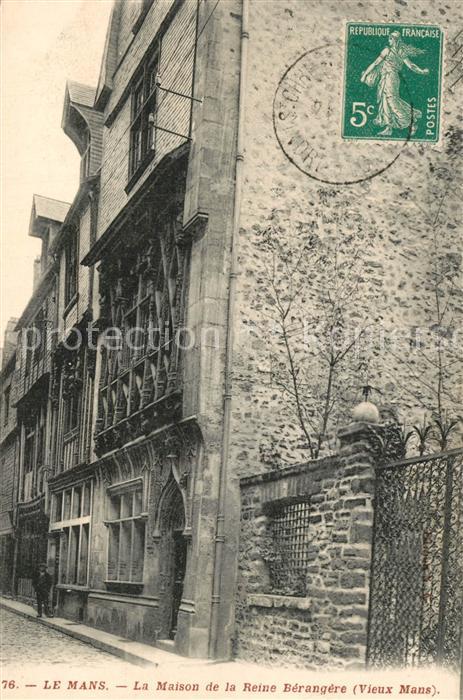 Le Mans Sarthe Maison de la Reine Bérangère
