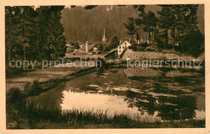 Kichompre Gerardmer Vosges Etang Teich