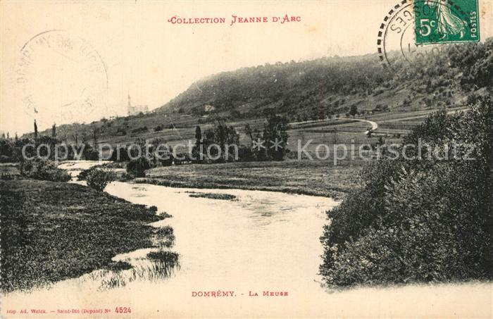 Domremy-la-Pucelle Vosges Panorama La Meuse Collection Jeanne d Arc