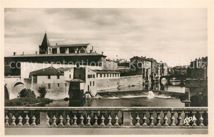 Castres Tarn Agoût vu du Pont Biais