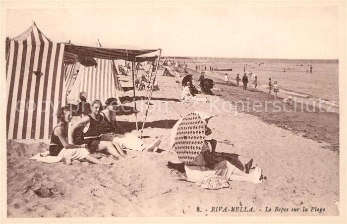 Riva-Bella Le repos sur la plage