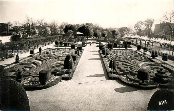Castres Tarn Jardin de l'Evêché dessiné par Le Nôtre