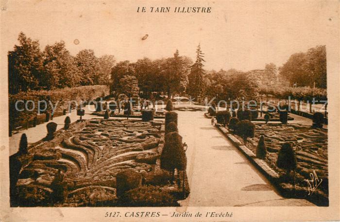 Castres Tarn Jardin de l'Evêché