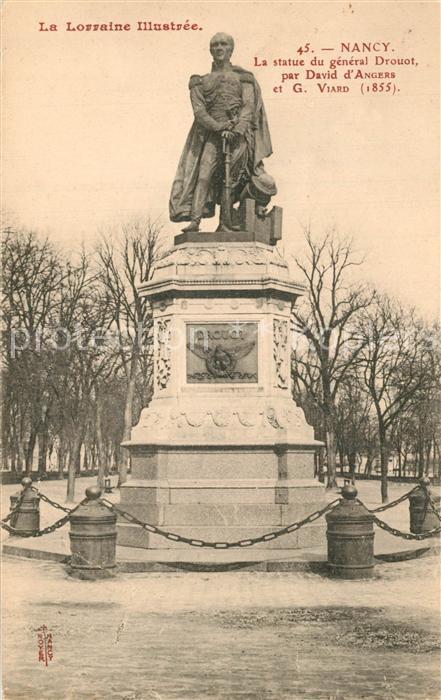 Nancy Lothringen Statue du General Drouot Monument
